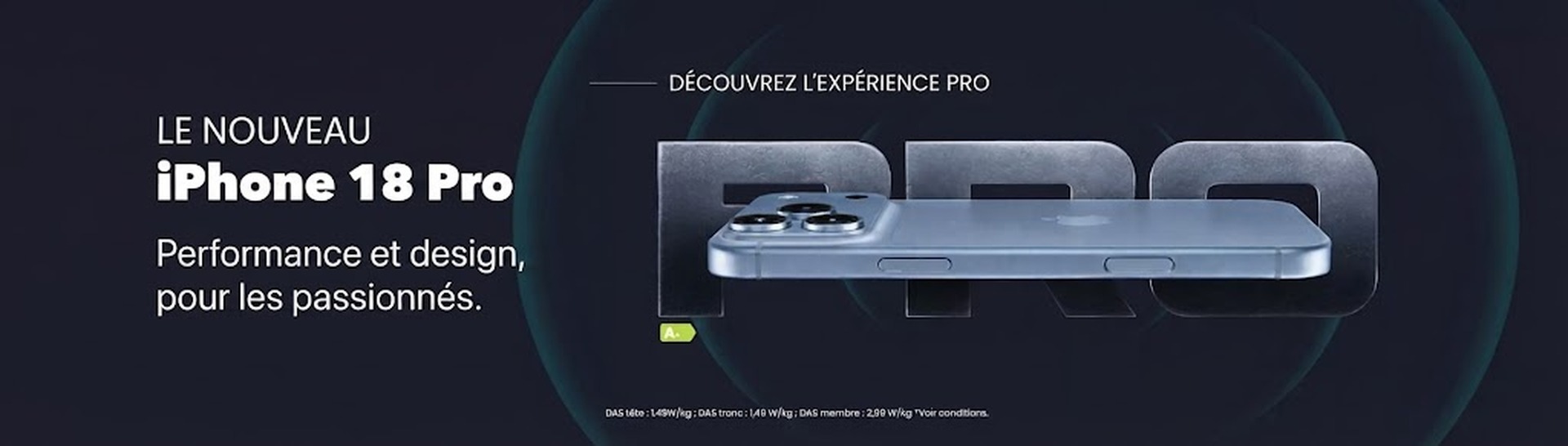 Le nouveau iPhone 18 Pro : performance et design, pour les passionnés