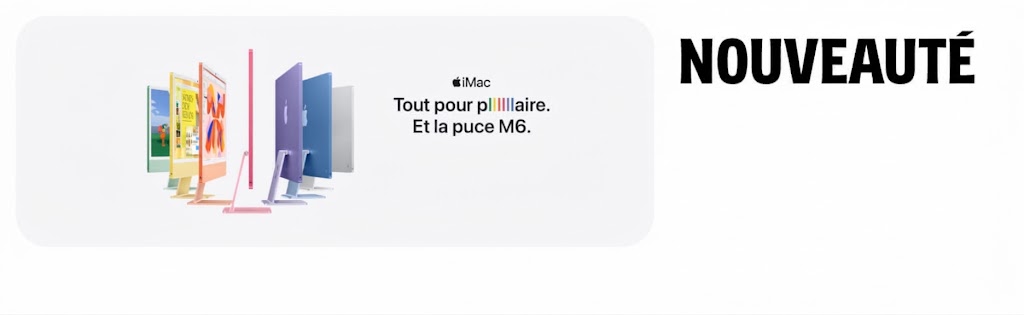 Nouveauté iMac M6
